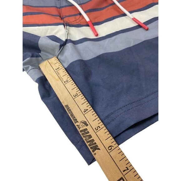 American Eagle Outfitters Board Shorts Large Blue / Mauve unlined NWOT‎ - Picture 5 of 10